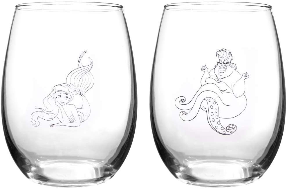 Wine Glass Disney, Etched Wine Glasses Wine Glass Disney Theme